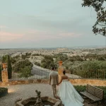 Image of couple at wedding venue Cigarral de las Mercedes