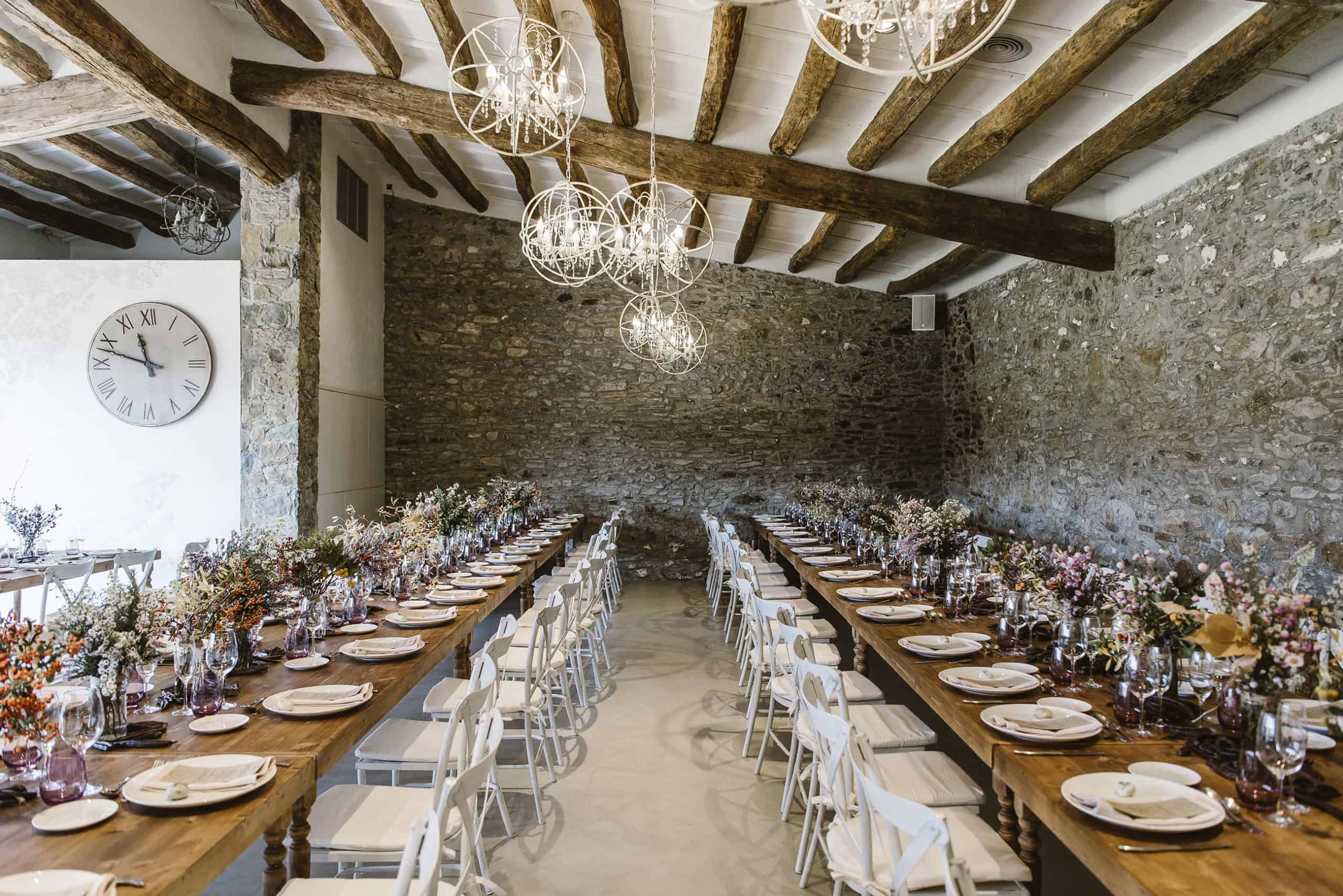 interior wedding dining hall