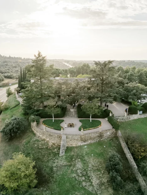 Image of gardens at wedding venue Cigarral de las Mercedes
