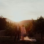 kate and chris at their destination wedding at the courti estate