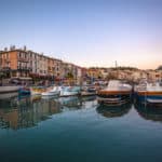 picturesque harbour of cassis
