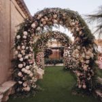 flower wedding arches