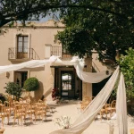 Image of wedding ceremony at wedding venue Casa La Siesta