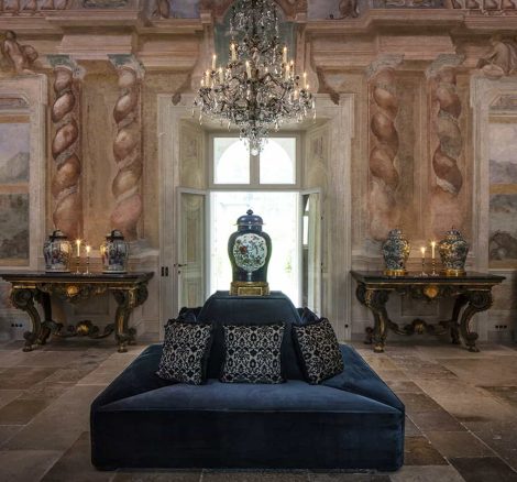 interior furnishings at the best luxury exclusive wedding venue in lake como villa balbiano