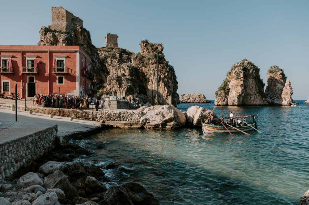 itallian wedding venue la tonnara di scopello