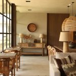 lounge interiors at terra rosa country house and vineyards wedding venue in portugal