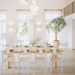 simple white aesthetic for a wedding breakfast at wedding venue casa sacoto in portugal