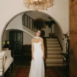 bride at villa catalina