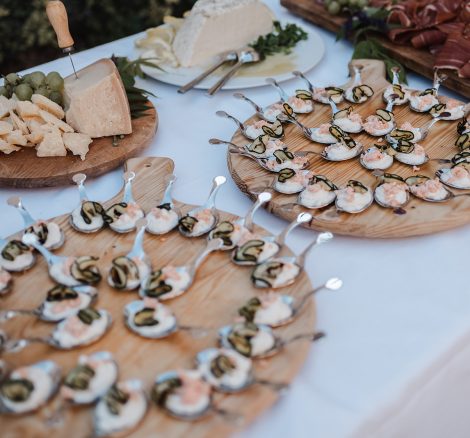 wedding canapés