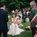 civil wedding ceremony in Italy at convent dell'Annunciata