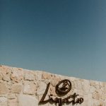 metal sign to wedding venue in Cyprus liopetro