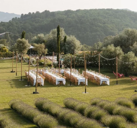 wedding venue in provence, france le clos du tuilier