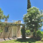 the nest outhouse with sea views at wedding venue villa in corfu Greece at villa Sylva