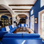 blue room the vintage house hotel at portugal wedding venue in Douro valley