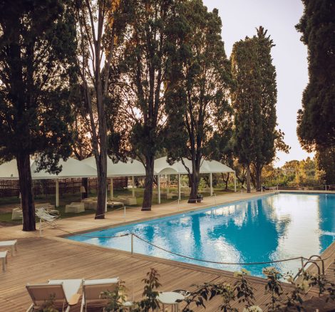 pool area at historical private villa wedding venue in Sorrento Italy villa zagara