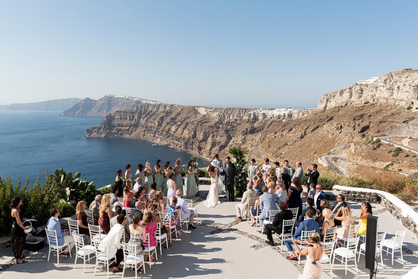 Venetsanos Winery Wedding Venue, Santorini | Greece