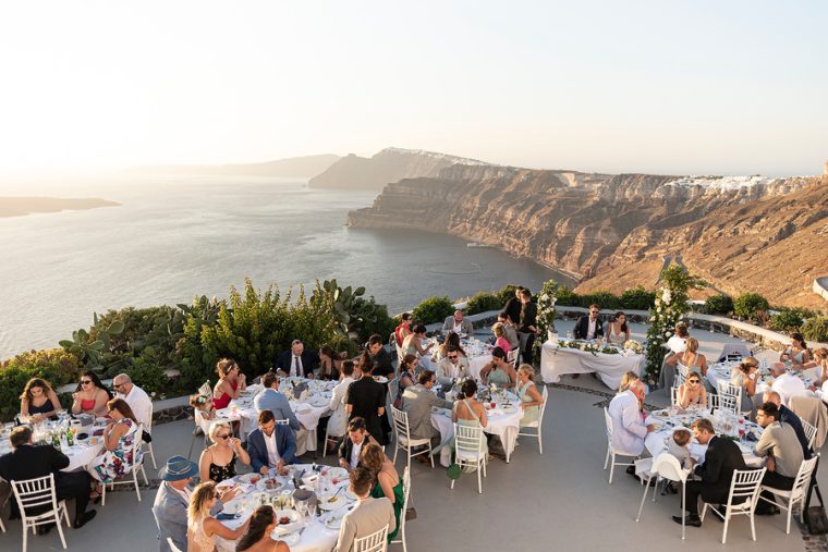 Venetsanos Winery Wedding Venue, Santorini | Greece