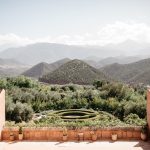 mountainous views from unique wedding venue in morocco kasbah bab ourika