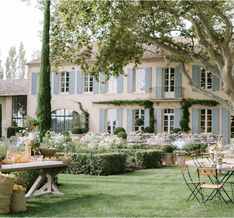 French chateau wedding venue in Provence