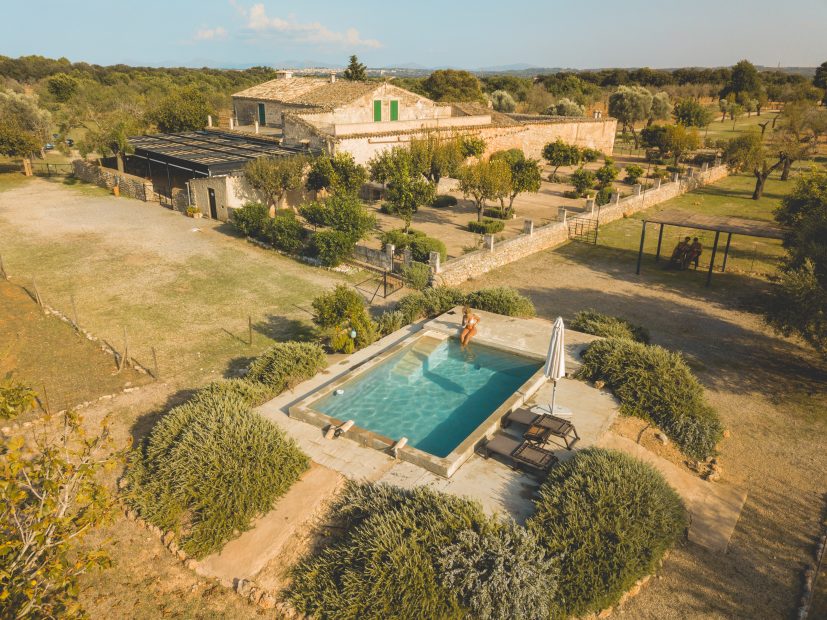 rustic wedding venue in mallorca finca binissati