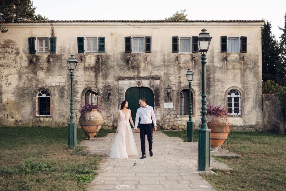 Wedding venue in Corfu Greece Danilia Village