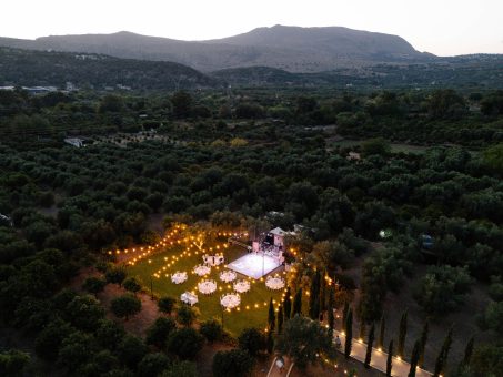 Cambo's Estate wedding venue in Chania, Greece