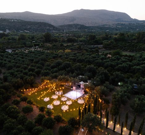 Cambo's Estate wedding venue in Chania, Greece