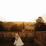 Image of couple at wedding venue Castello del Capitano delle Artiglierie