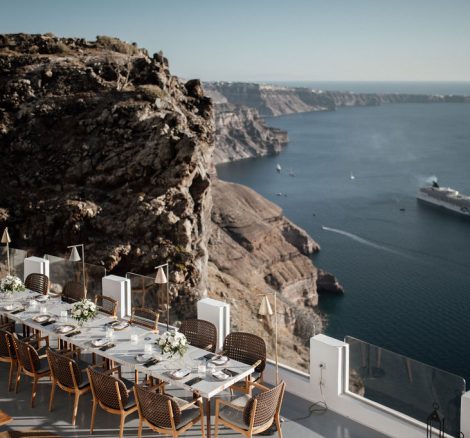 View of ocean at wedding venue Cocoon Suites