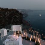 View at wedding venue Cocoon Suites, Santorini