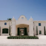 Traditional Andalusian farmhouse at La Dehesa de Don Pedro wedding venue in Spain