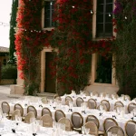 Table setting at wedding venue Finca Son Collell