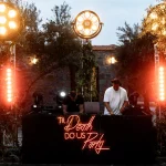 Image of DJ booth at wedding venue Arbora Olea Luxury Resorts, Greece