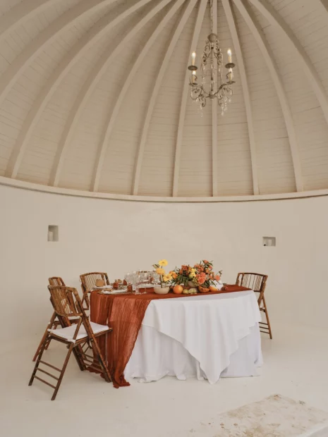 Image of table setting at wedding venue Cesar Lanzarote, Spain