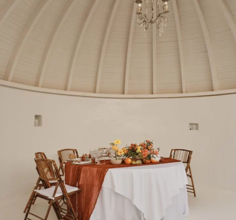 Image of table setting at wedding venue Cesar Lanzarote, Spain