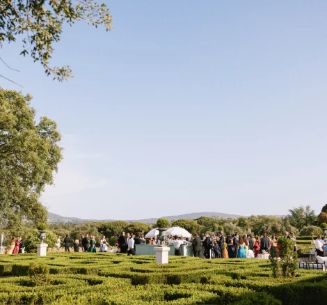 Image of reception at wedding venue Herdade do Perú, Portugal