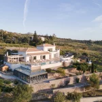 Drone image of wedding venue Villa Aphea, Greece