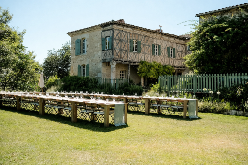 Château de Puissentut wedding venue in Occitanie France