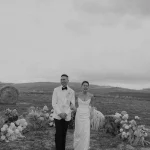Image of married couple at wedding venue Locanda in Tuscany