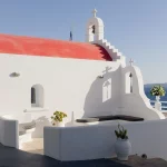 Image of chapel at wedding venue Saint John Hotel Villas and Spa, Greece