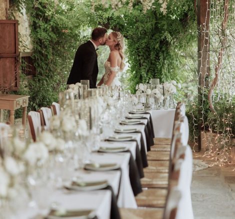Image of married couple at wedding venue in Paphos, Cyprus Vasilias Nikoklis Inn